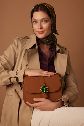 Gerda Camel Kahverengi Çanta